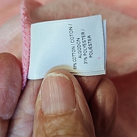 Victoria Secrets NWT. Lightweight top. Pink size‎ 1, 8-10 envelope zipper - Picture 11 of 13